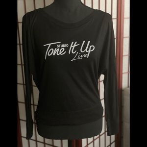 Tone it Up live crew neck sweater